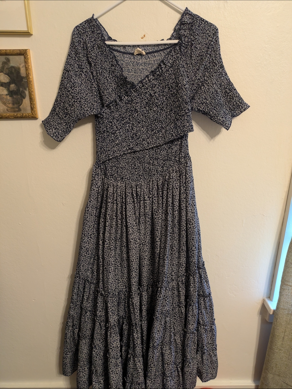Nursing Friendly Midi Dress